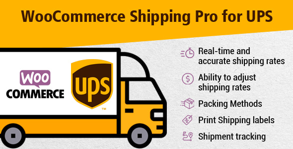 WooCommerce UPS Shipping Pro – 实时费率、打印标签和跟踪