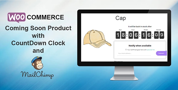WooCommerce 即将推出带倒计时的产品