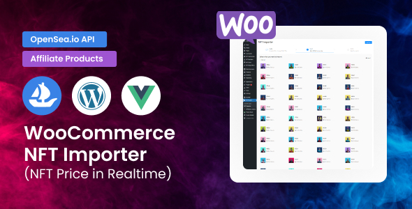 WooCommerce NFT 进口商