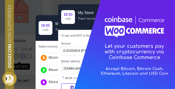 Coinbase Commerce 的 WooCommerce