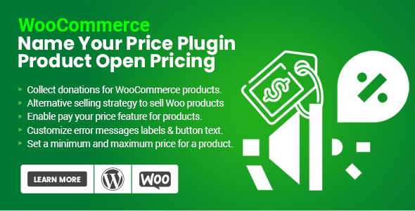 WooCommerce 随心所欲地支付 – 命名您自己的价格插件