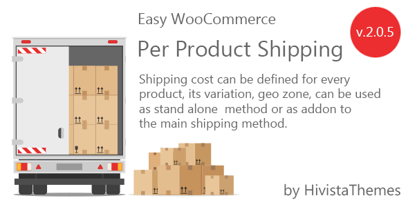 Easy WooCommerce 每件产品运输
