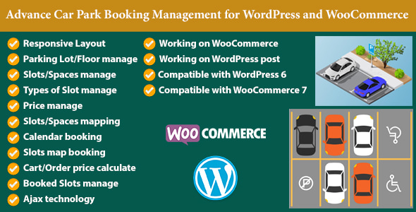 WooCommerce 的预先停车场预订管理