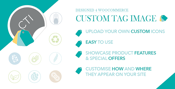 WooCommerce 自定义标签图像