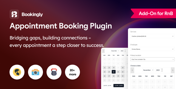Bookingly – WooCommerce 和 RnB 的预约插件