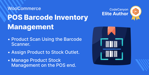 适用于 WooCommerce 的销售点条形码库存插件