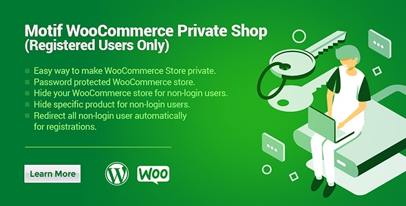 WooCommerce 私人商店 – 对访客和未注册用户隐藏产品