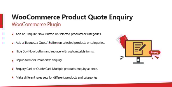 WooCommerce 产品查询和 WooCommerce 请求报价插件