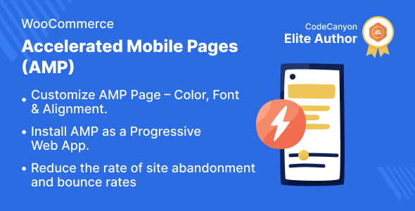 适用于 WooCommerce 的 AMP 插件
