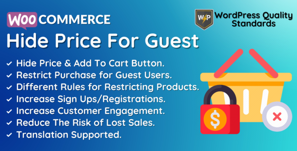 WooCommerce 为客人隐藏价格 |登录前隐藏