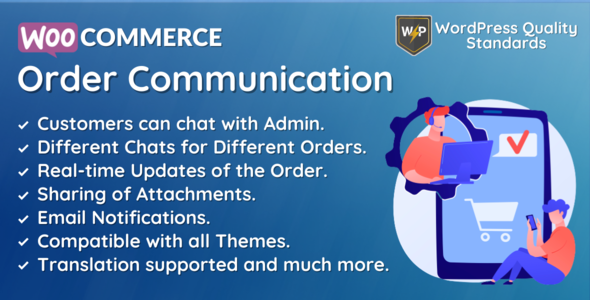 WooCommerce 订单沟通 |客户和管理员对话