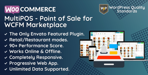 MultiPOS – WCFM 市场的销售点 |多供应商 POS 系统