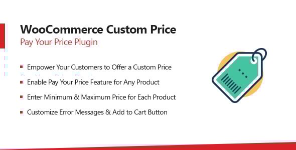 WooCommerce 为您的价格命名 – 自定义支付您的价格插件