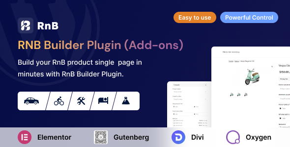 RnB Builder – 适用于 RnB 的产品单页构建器(附加组件)
