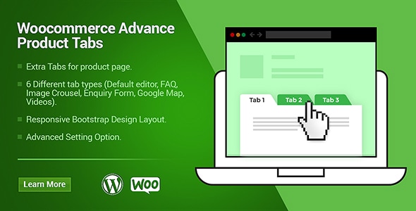 WooCommerce 产品选项卡 – 产品的自定义和动态选项卡