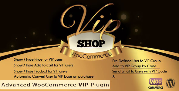 VIP 商店:高级 WooCommerce VIP 插件