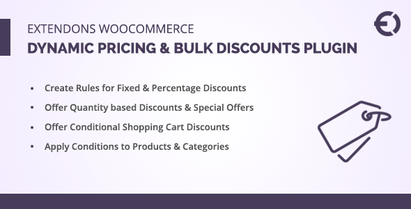 Extendons WooCommerce 动态定价插件和批量折扣
