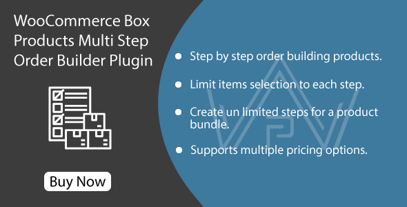 WooCommerce Box Products – 多步订单生成器插件
