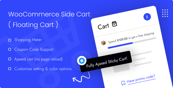 Go Cart – WooCommerce 的侧推车/浮动推车