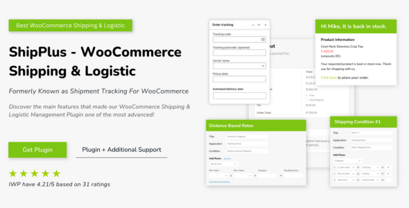 ShipPlus – WooCommerce 运输和物流
