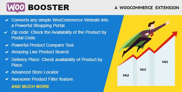 WooBooster – WooCommerce 比较、实时搜索、产品过滤器、商店定位器