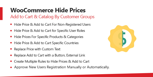 WooCommerce 隐藏价格并添加到购物车按钮插件