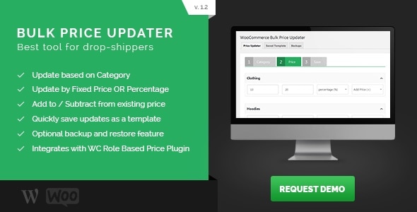 WooCommerce 的批量价格更新器