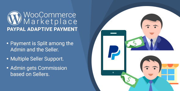 WordPress WooCommerce 市场 PayPal 自适应支付插件