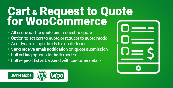 WooCommerce 使用购物车请求报价 – B2B 和批发报价插件