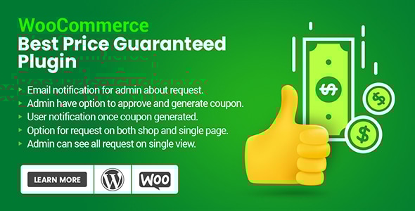 WooCommerce 最优惠价格保证 – 价格匹配和最低价格插件