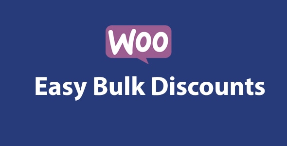 Woocommerce Easy 批量折扣