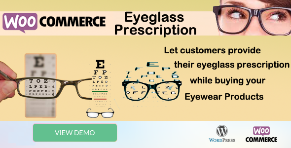 眼镜处方插件 |WooCommerce WordPress
