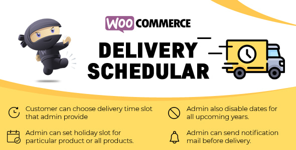 WooCommerce 交货计划 – 交货日期和时间段
