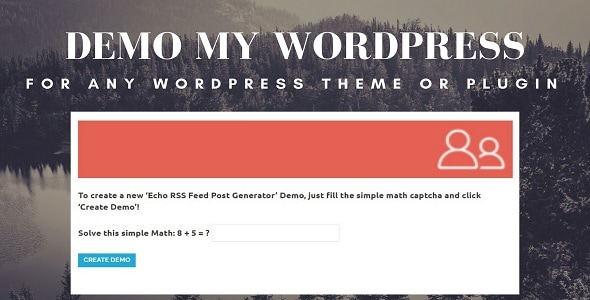 演示我的 WordPress – 临时 WordPress 安装创建器