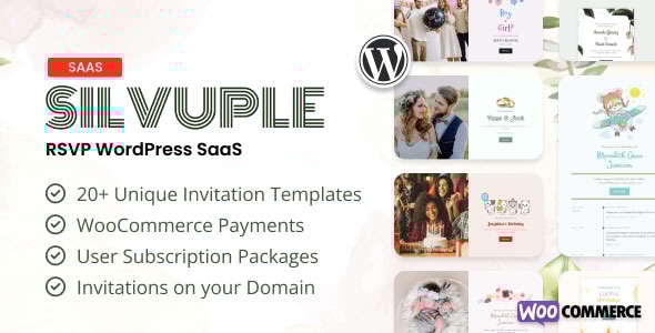 Silvuple – 在线邀请制作工具 SaaS