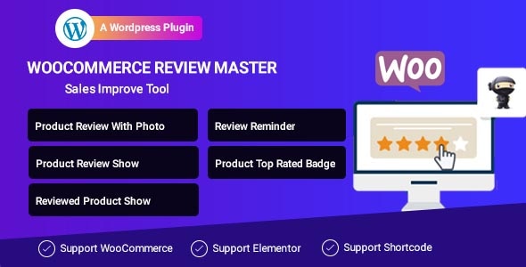 WooCommerce 评论大师 – WooCommerce 评论和评级工具