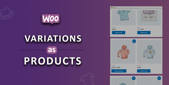 WooCommerce 变体作为产品