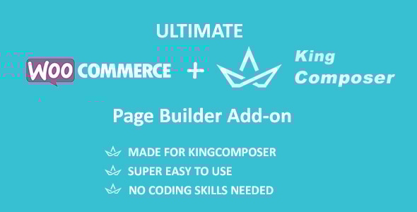 终极 Woocommerce 页面模板生成器 |KingComposer 附加组件