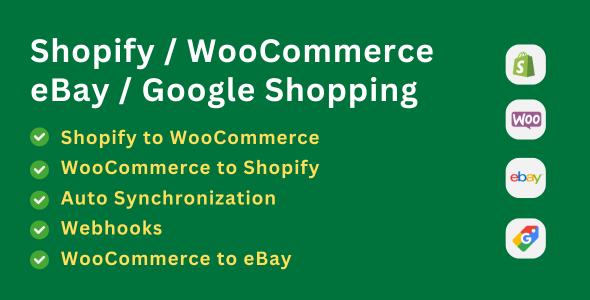 WSW – Shopify、eBay 和 WooCommerce 同步
