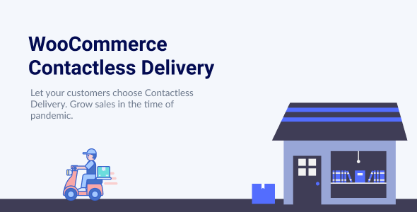 WooCommerce 非接触式交付