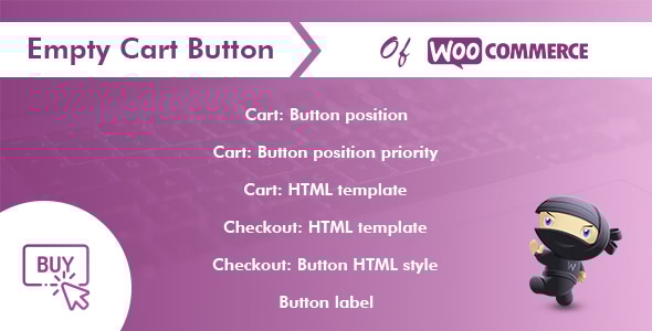 WooCommerce 的空购物车按钮专业版