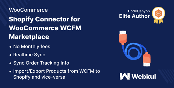 WooCommerce WCFM 市场 Shopify 连接器