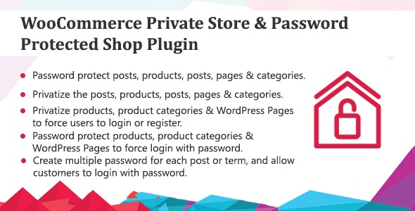 WooCommerce 私人商店 – 受密码保护的商店插件
