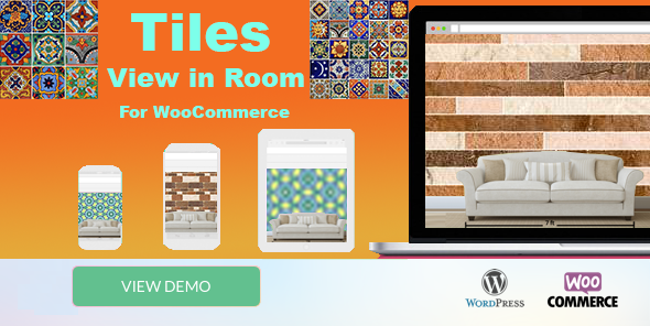WooCommerce 瓷砖在房间内查看
