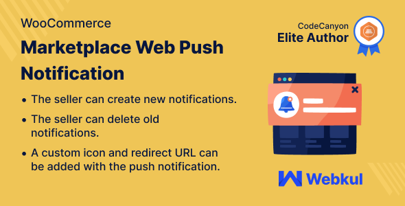 WordPress WooCommerce Marketplace 网络推送通知插件