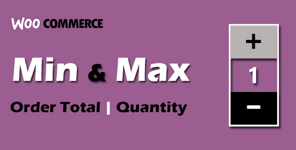 最小和最大订单总数,WooCommerce 的数量