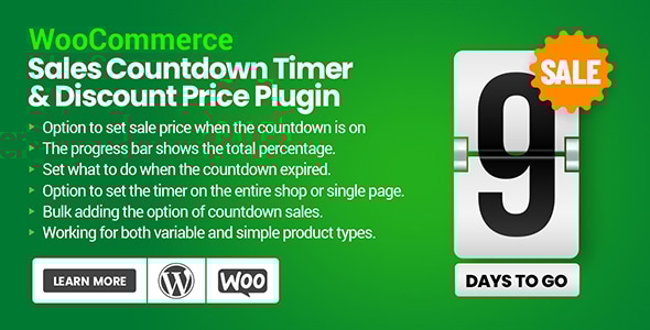 WooCommerce 倒数计时器 – 限时抢购和价格折扣插件