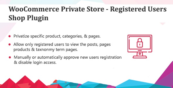 WooCommerce 私人商店 – 注册用户商店插件