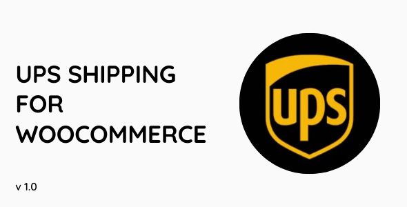WooCommerce 的 UPS 邮政运输
