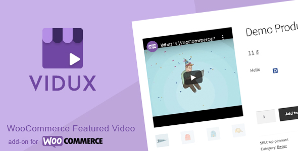 VIDUX – WooCommerce 精选视频
